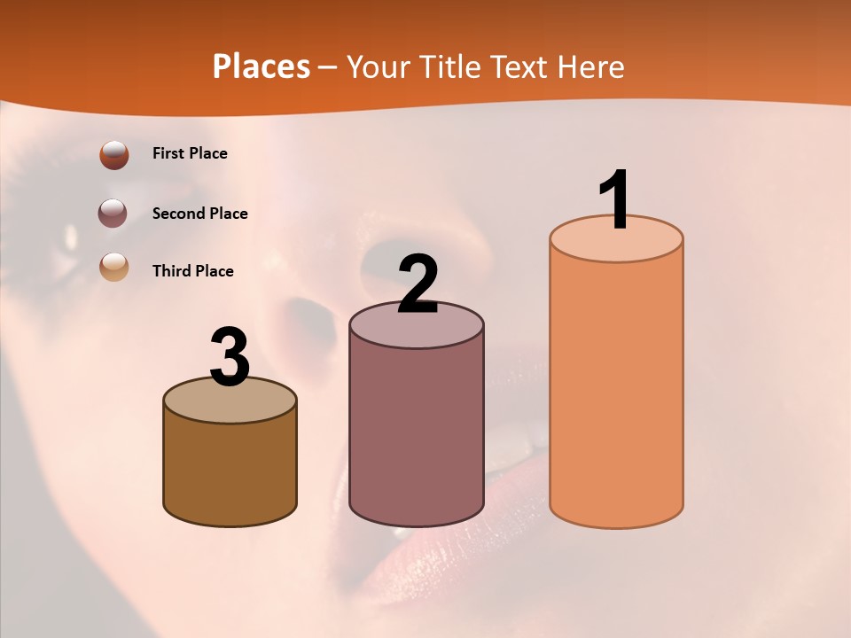 Beautiful Professional Face PowerPoint Template