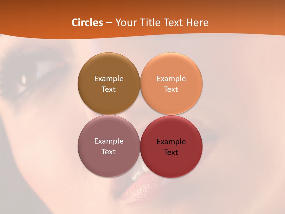 Beautiful Professional Face PowerPoint Template