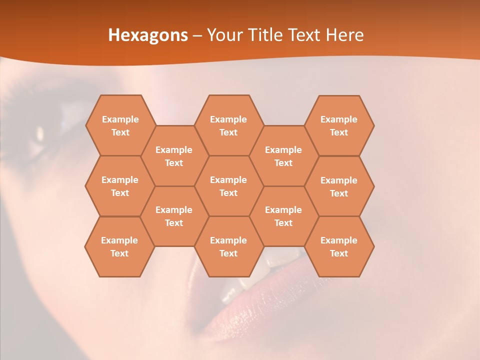 Beautiful Professional Face PowerPoint Template