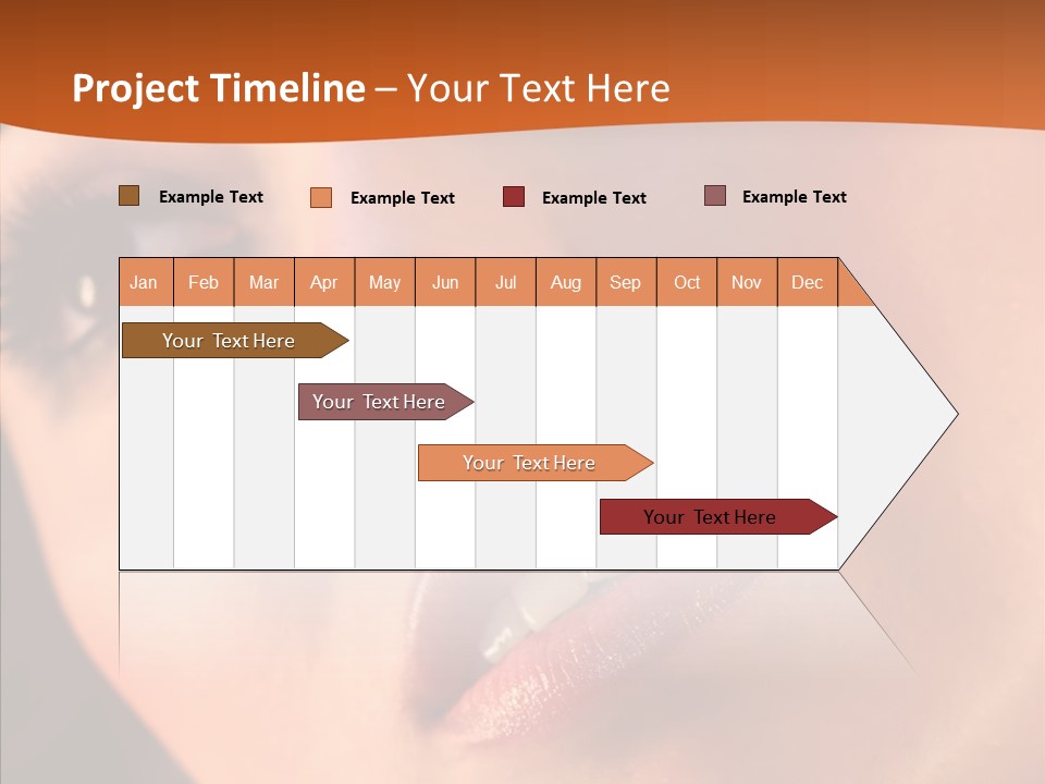 Beautiful Professional Face PowerPoint Template