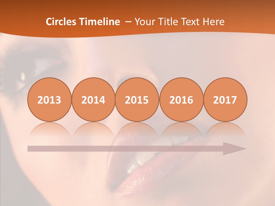 Beautiful Professional Face PowerPoint Template