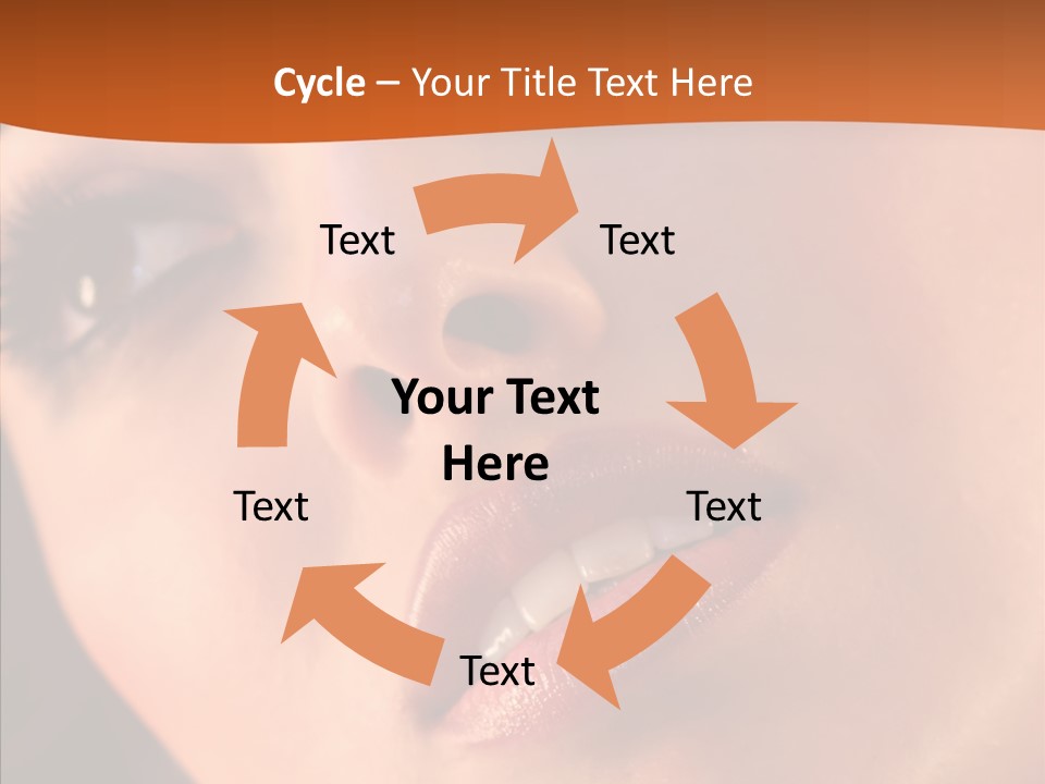Beautiful Professional Face PowerPoint Template