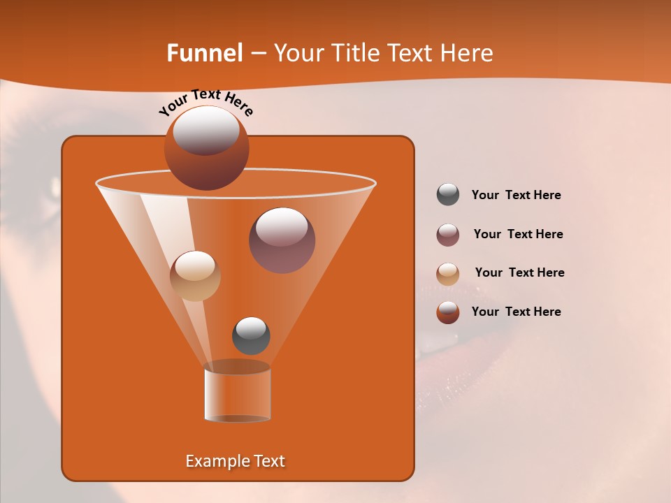 Beautiful Professional Face PowerPoint Template