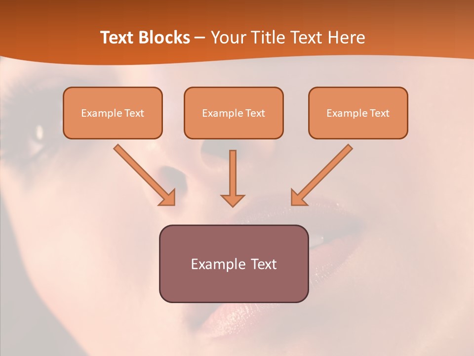 Beautiful Professional Face PowerPoint Template