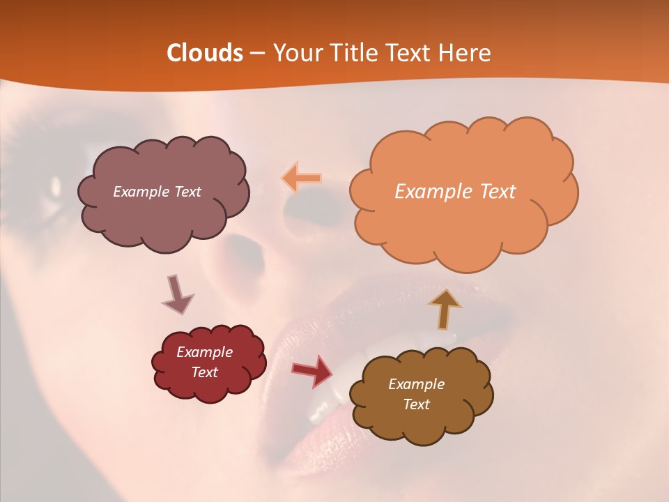 Beautiful Professional Face PowerPoint Template