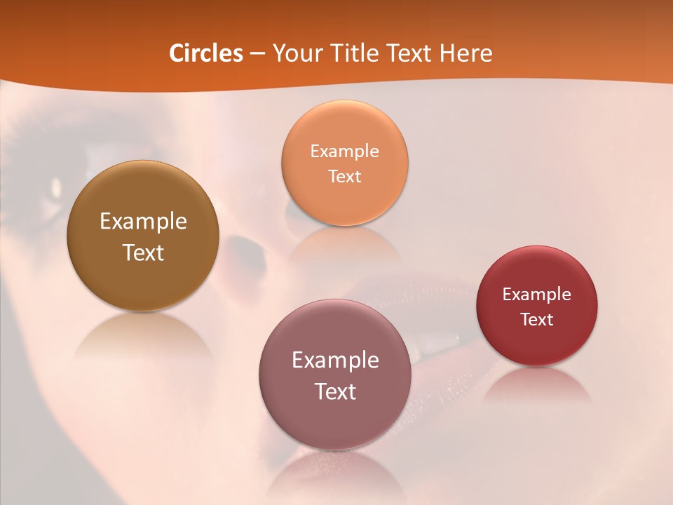 Beautiful Professional Face PowerPoint Template