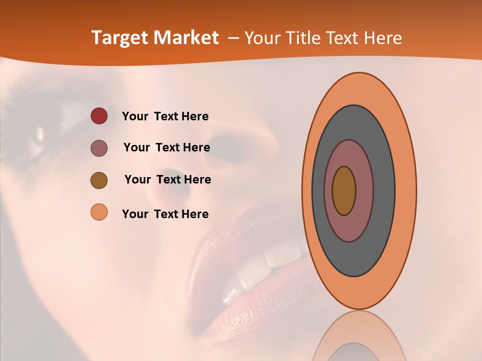 Beautiful Professional Face PowerPoint Template