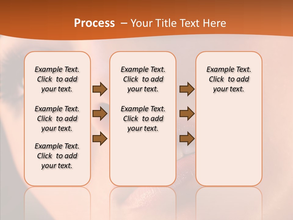 Beautiful Professional Face PowerPoint Template