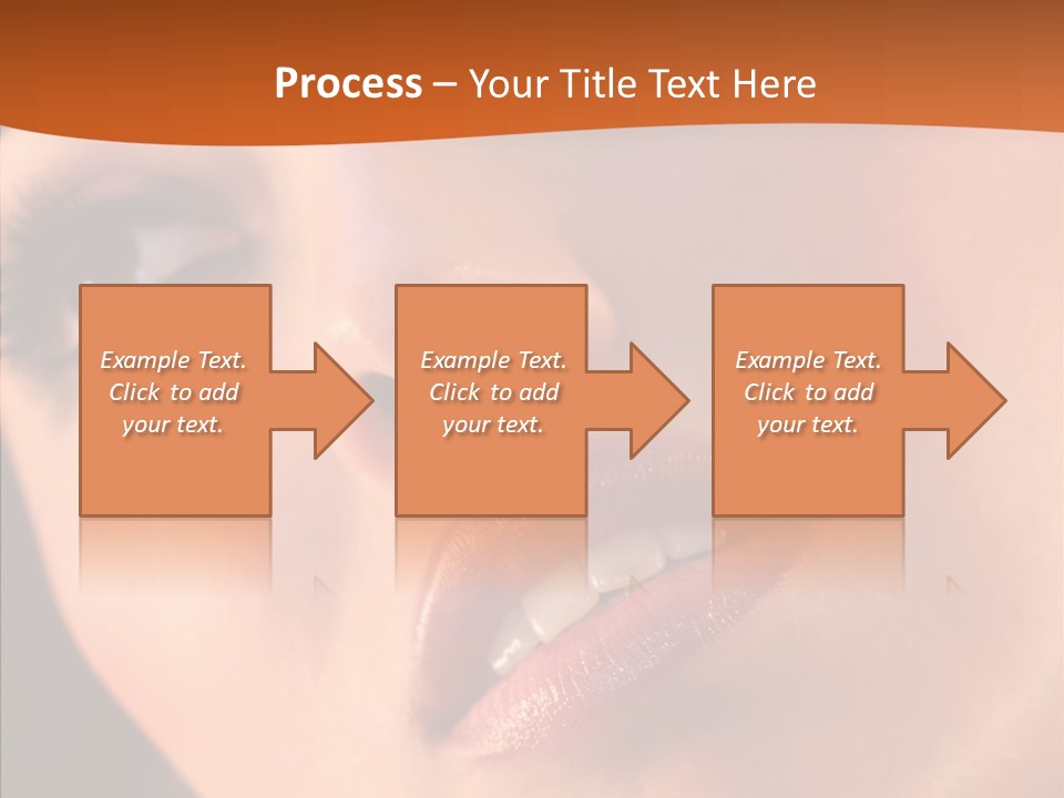 Beautiful Professional Face PowerPoint Template