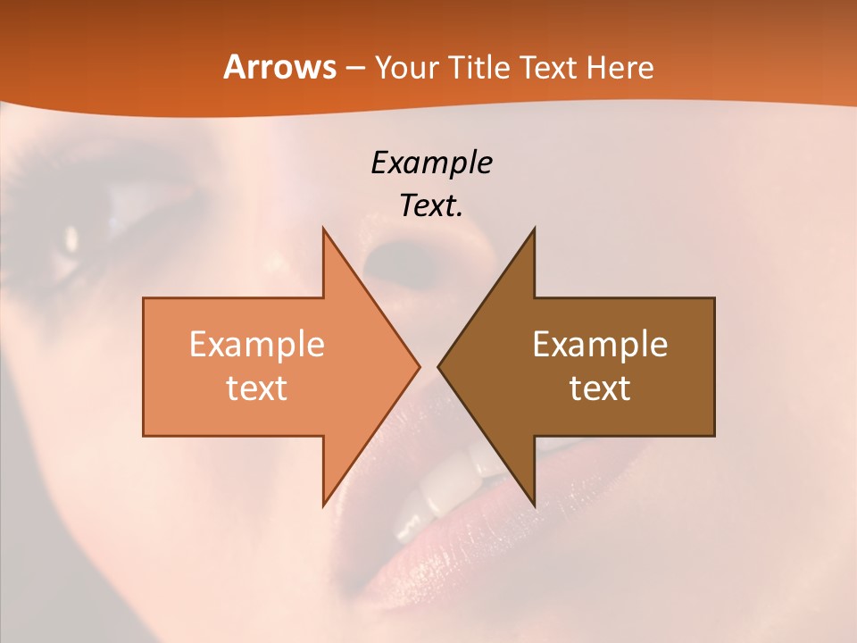 Beautiful Professional Face PowerPoint Template