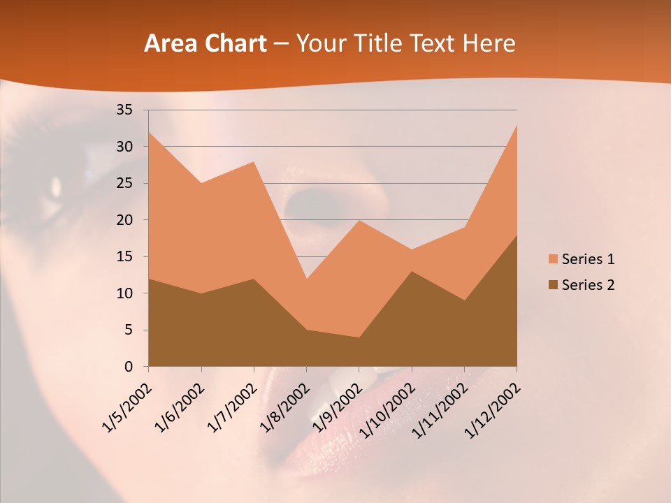 Beautiful Professional Face PowerPoint Template