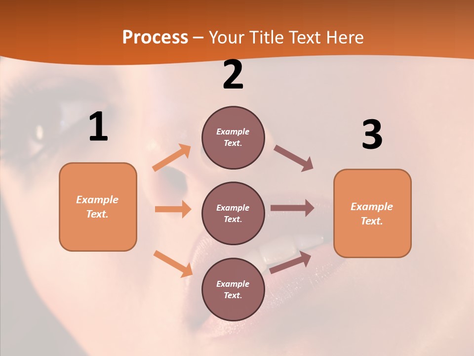 Beautiful Professional Face PowerPoint Template