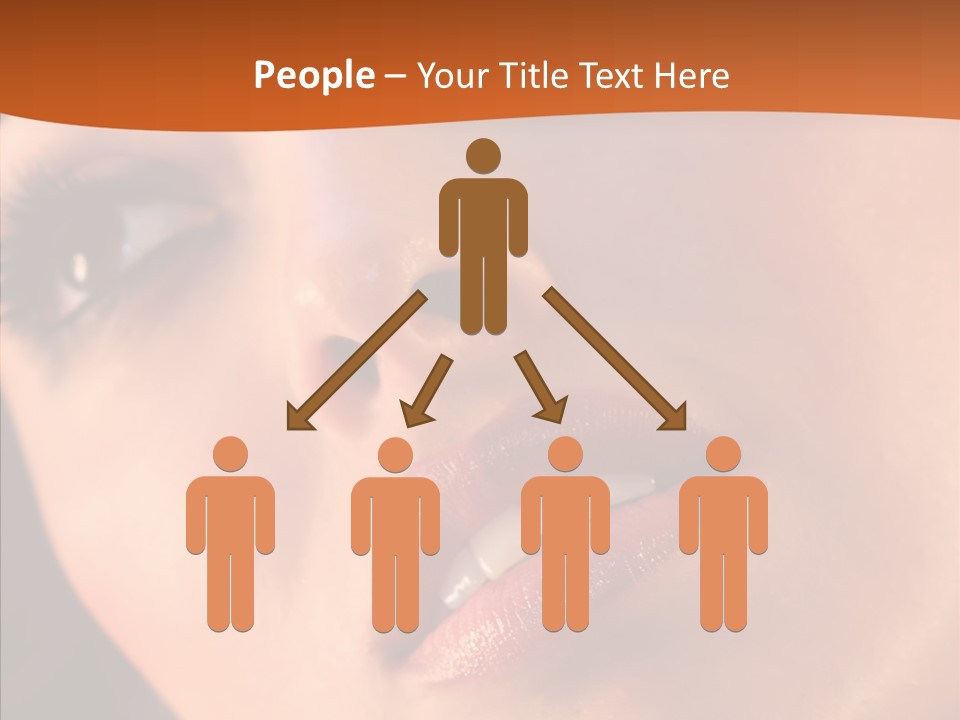 Beautiful Professional Face PowerPoint Template