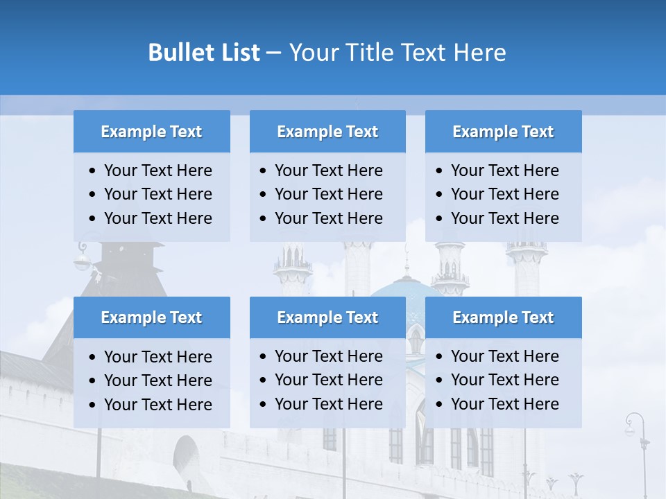 City Mosque  Anniversary PowerPoint Template