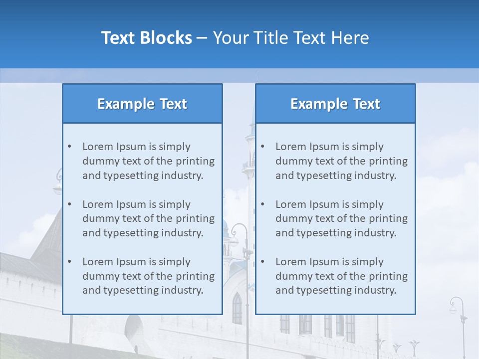 City Mosque  Anniversary PowerPoint Template