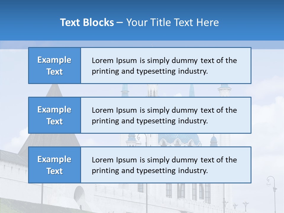 City Mosque  Anniversary PowerPoint Template