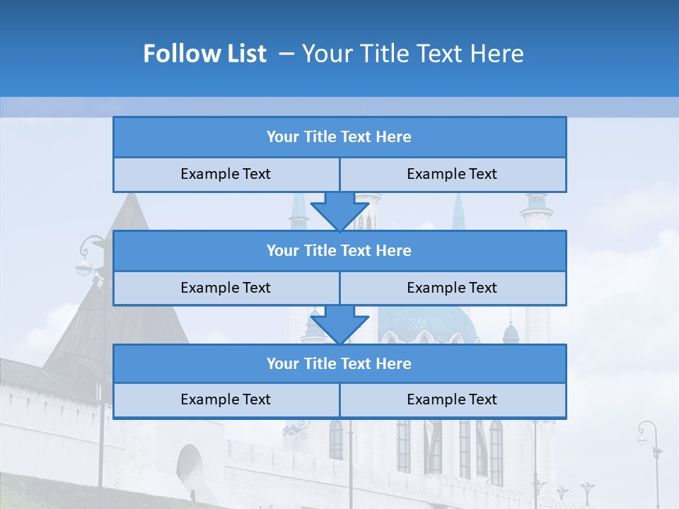 City Mosque  Anniversary PowerPoint Template
