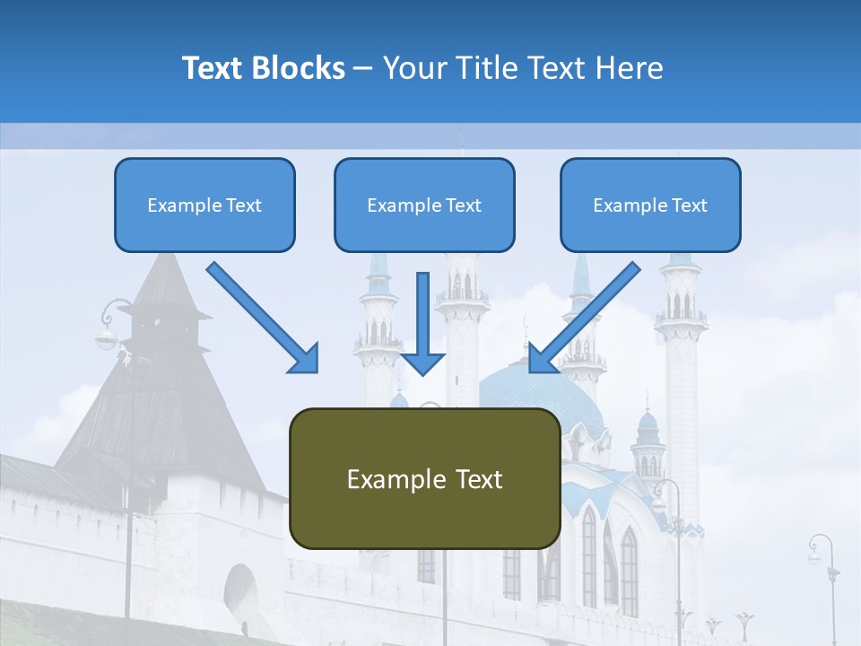 City Mosque  Anniversary PowerPoint Template