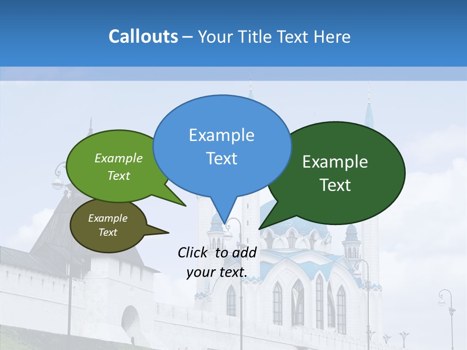 City Mosque  Anniversary PowerPoint Template