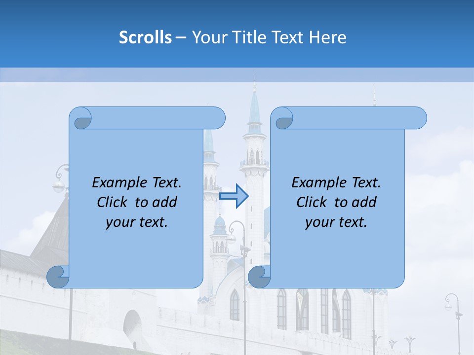 City Mosque  Anniversary PowerPoint Template