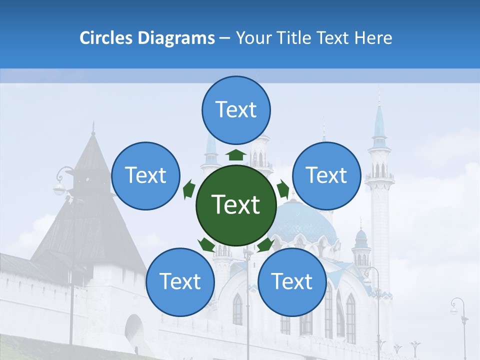 City Mosque  Anniversary PowerPoint Template