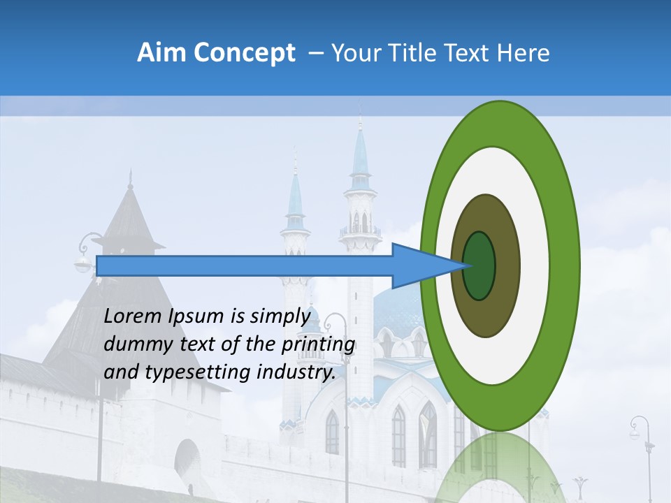 City Mosque  Anniversary PowerPoint Template