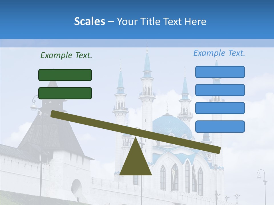 City Mosque  Anniversary PowerPoint Template