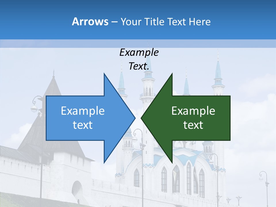 City Mosque  Anniversary PowerPoint Template