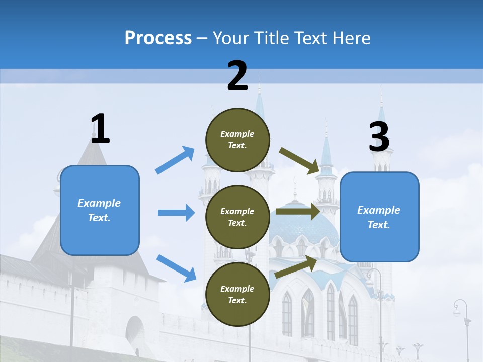 City Mosque  Anniversary PowerPoint Template