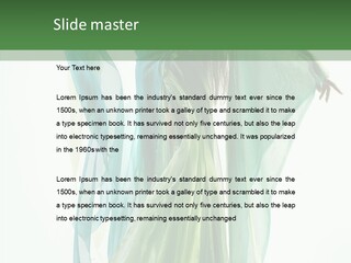 Sorceress White Beautiful PowerPoint Template