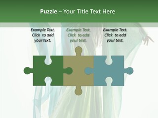 Sorceress White Beautiful PowerPoint Template