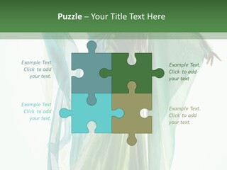 Sorceress White Beautiful PowerPoint Template