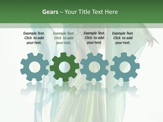 Sorceress White Beautiful PowerPoint Template