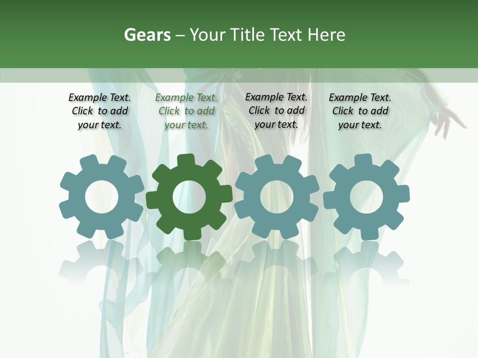 Sorceress White Beautiful PowerPoint Template