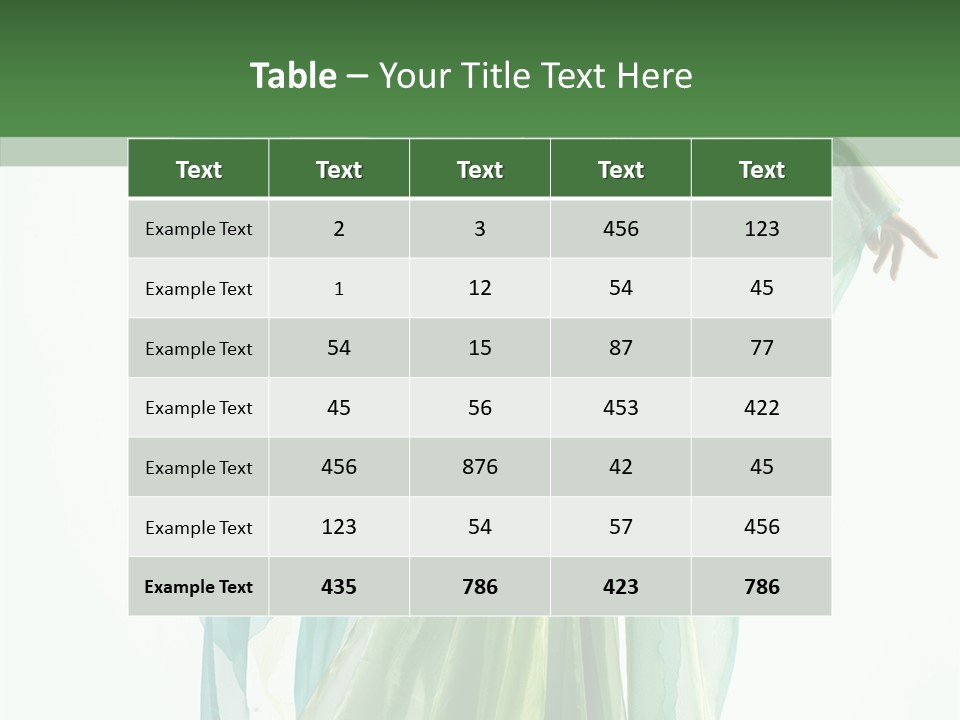 Sorceress White Beautiful PowerPoint Template