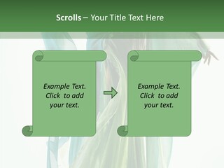 Sorceress White Beautiful PowerPoint Template