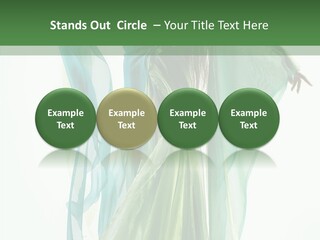 Sorceress White Beautiful PowerPoint Template