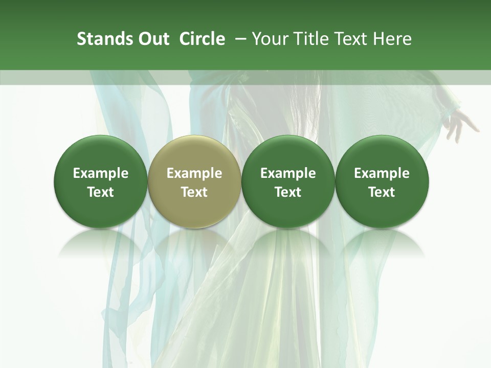 Sorceress White Beautiful PowerPoint Template