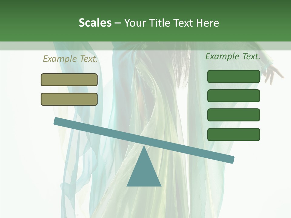 Sorceress White Beautiful PowerPoint Template