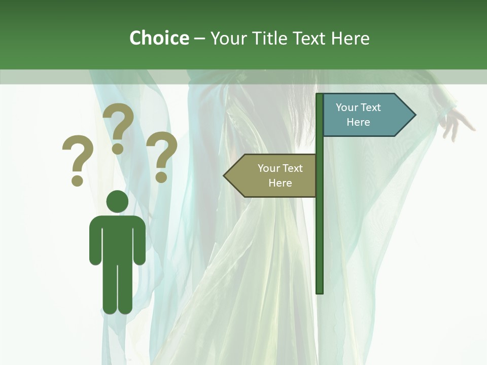 Sorceress White Beautiful PowerPoint Template