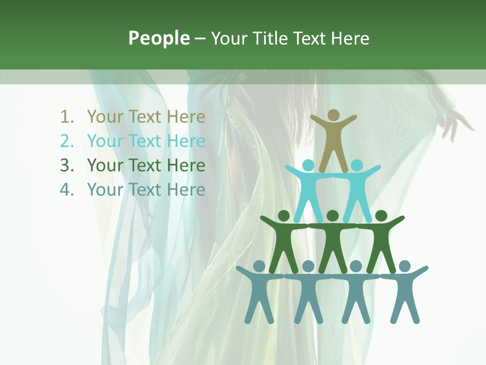 Sorceress White Beautiful PowerPoint Template