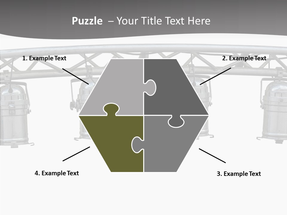 Art Electric Fame PowerPoint Template