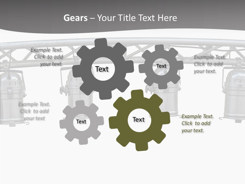 Art Electric Fame PowerPoint Template