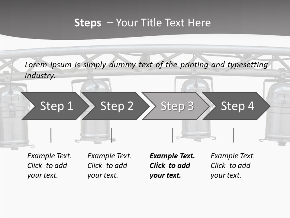 Art Electric Fame PowerPoint Template