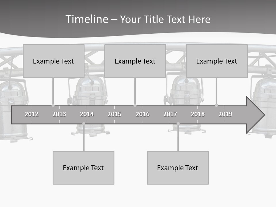 Art Electric Fame PowerPoint Template