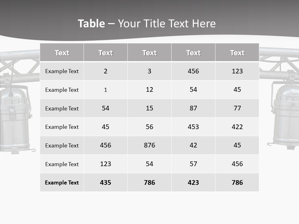 Art Electric Fame PowerPoint Template