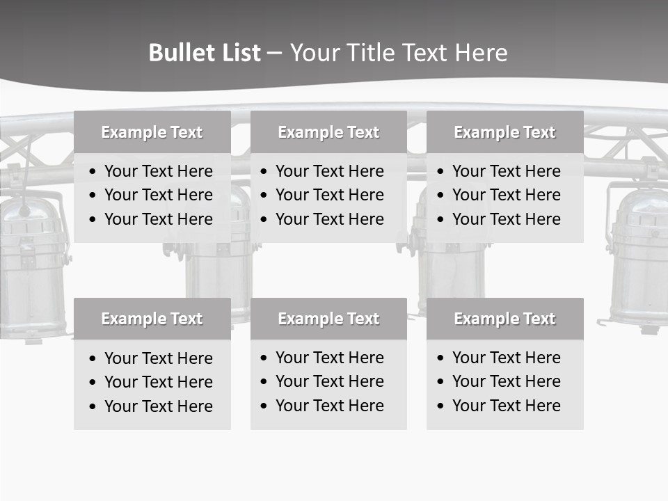 Art Electric Fame PowerPoint Template