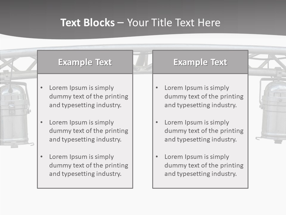 Art Electric Fame PowerPoint Template