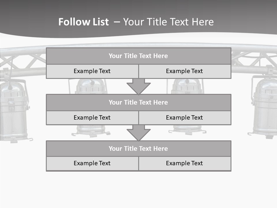 Art Electric Fame PowerPoint Template