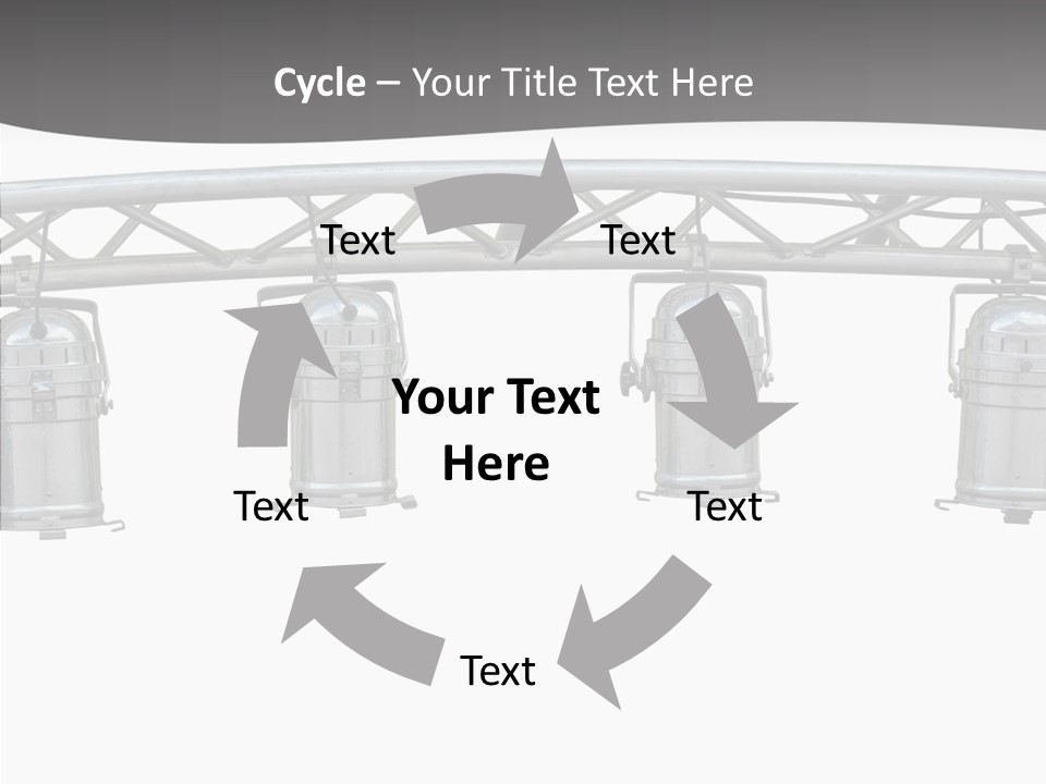 Art Electric Fame PowerPoint Template